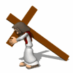 jesus carrying cross md wht