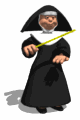 nun slapping ruler md wht