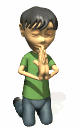 teen boy praying md wht