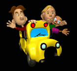 children hanging out bus lg blk