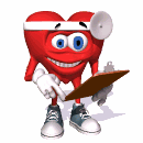 heart doctor checking charts md wht