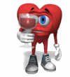heart drinking wine md wht