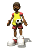 boy bouncing soccer ball knees md wht