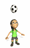 girl heading soccerball md wht