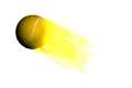 flaming tennis ball md wht