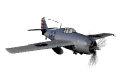 grumman f4f wildcat flying md wht