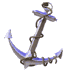 anchor chrome right md wht