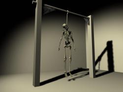 hanged